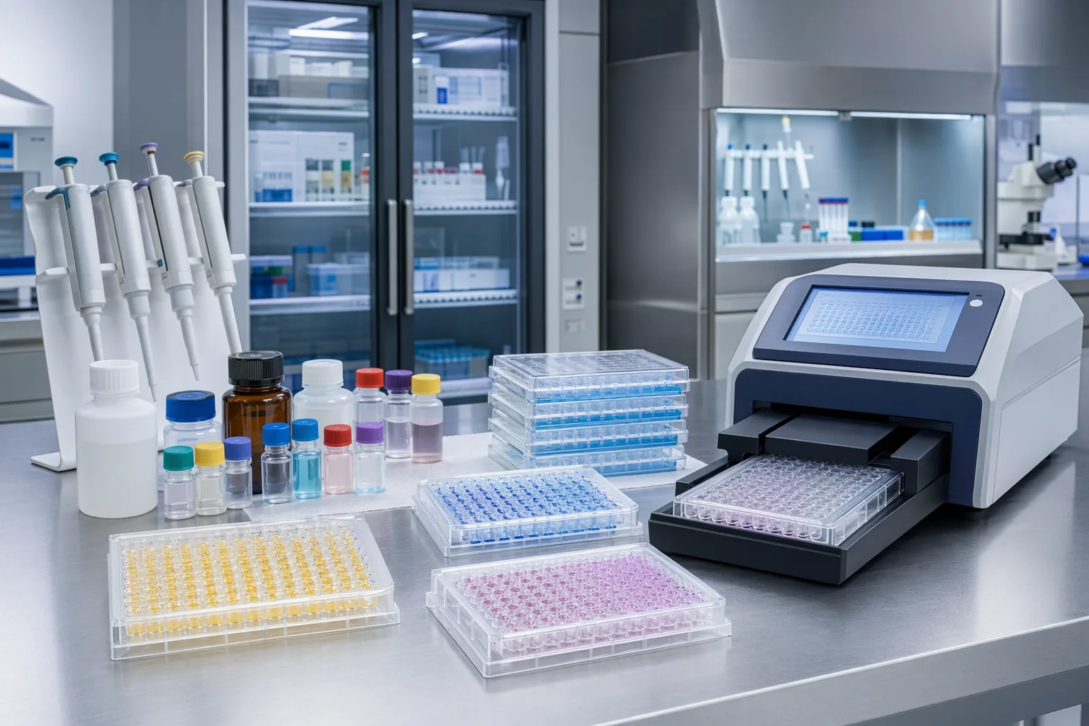Enzimi ELISA industriali per la produzione scalabile di immunoassay